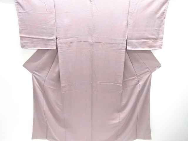 未使用品　抽象模様小紋着物